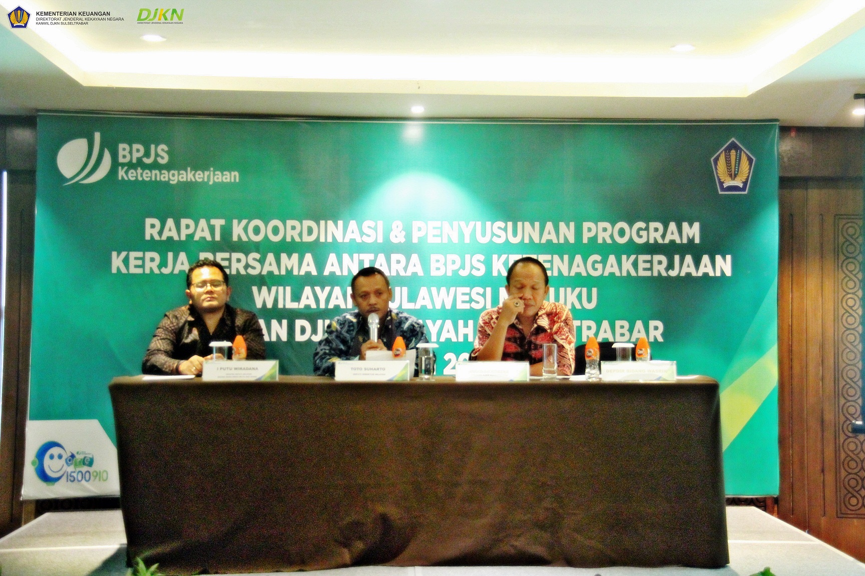 Sinergi Bersama BPJS Ketenagakerjaan Wilayah Sulawesi Maluku Terkait  Pengurusan Piutang Negara