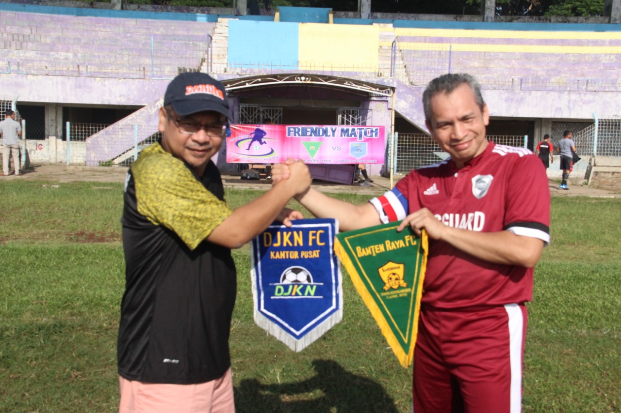 Tim DJKN Banten Raya Belum Mampu Membalas Kekalahan atas Tim Kantor Pusat DJKN di Stadion Benteng Tangerang