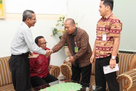 Pertemuan KPKNL Gorontalo dengan BPJS Ketenagakerjaan Gorontalo