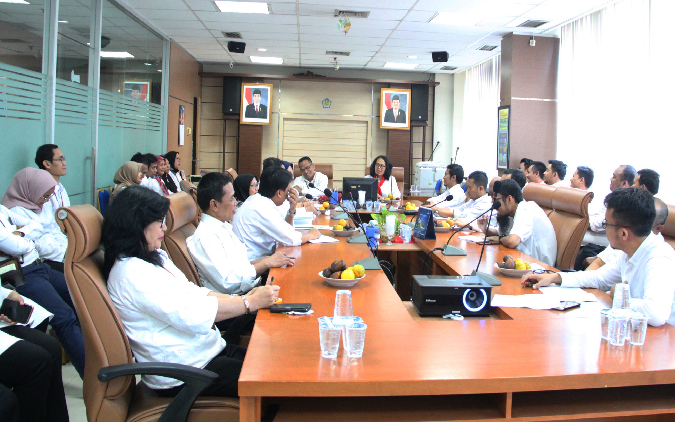 Sambut Kepala Kantor Baru, KPKNL Jakarta V Siap Lampaui Target
