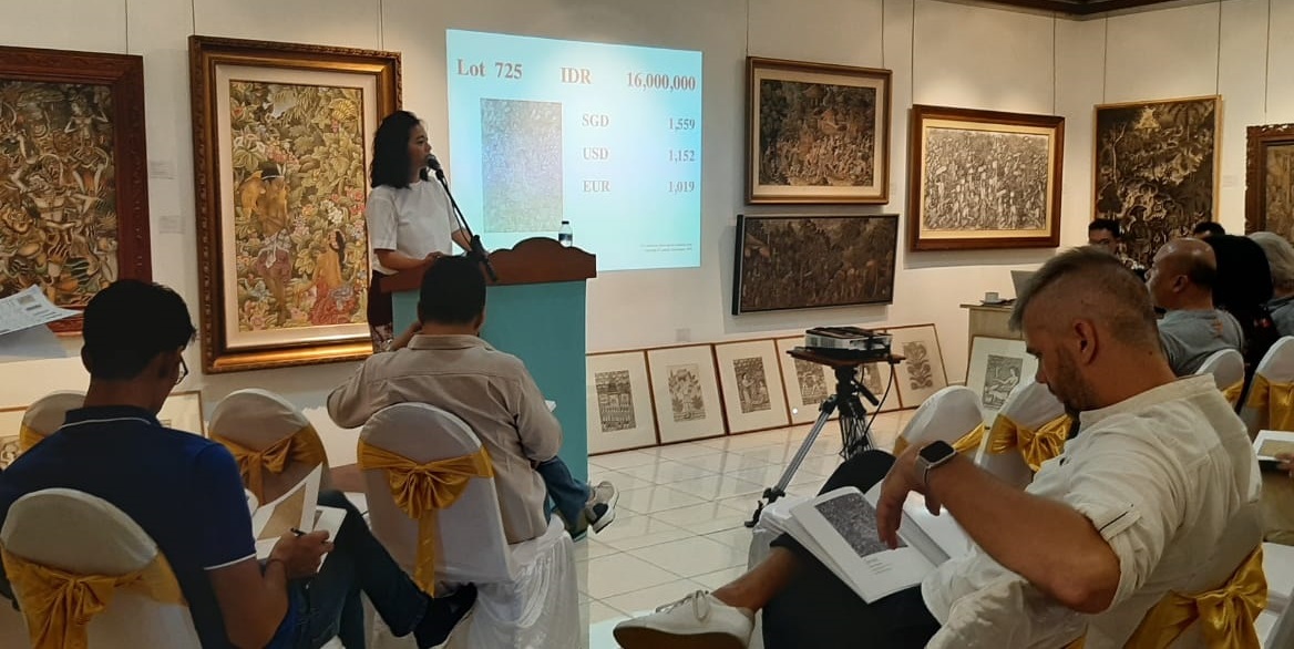 Menakjubkan, Lelang Karya Seni Anak Negeri Laku Rp1,7 miliar