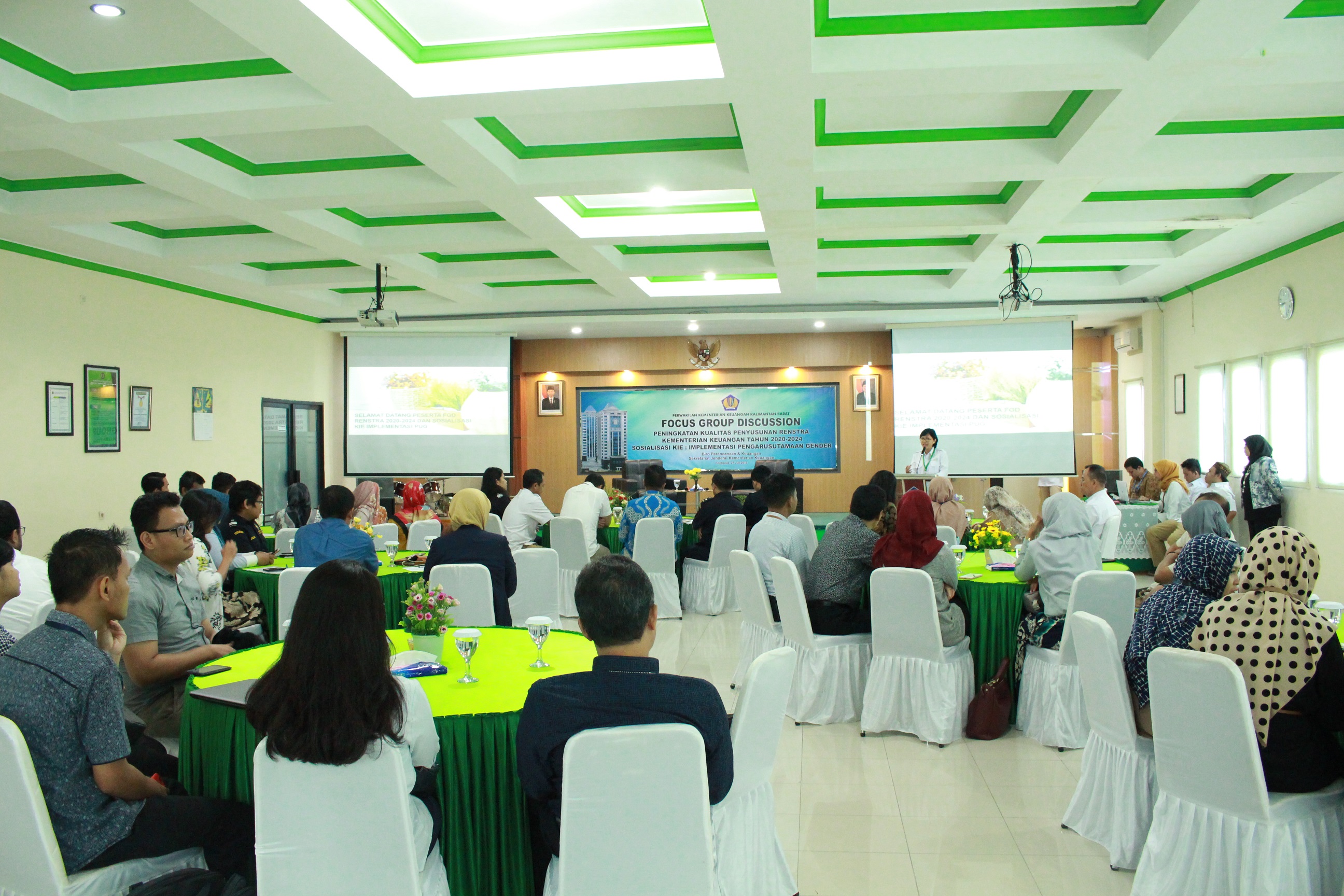 Rocankeu Gelar FGD Peningkatan Kualitas Penyusunan Renstra di Perwakilan Kemenkeu Kalbar