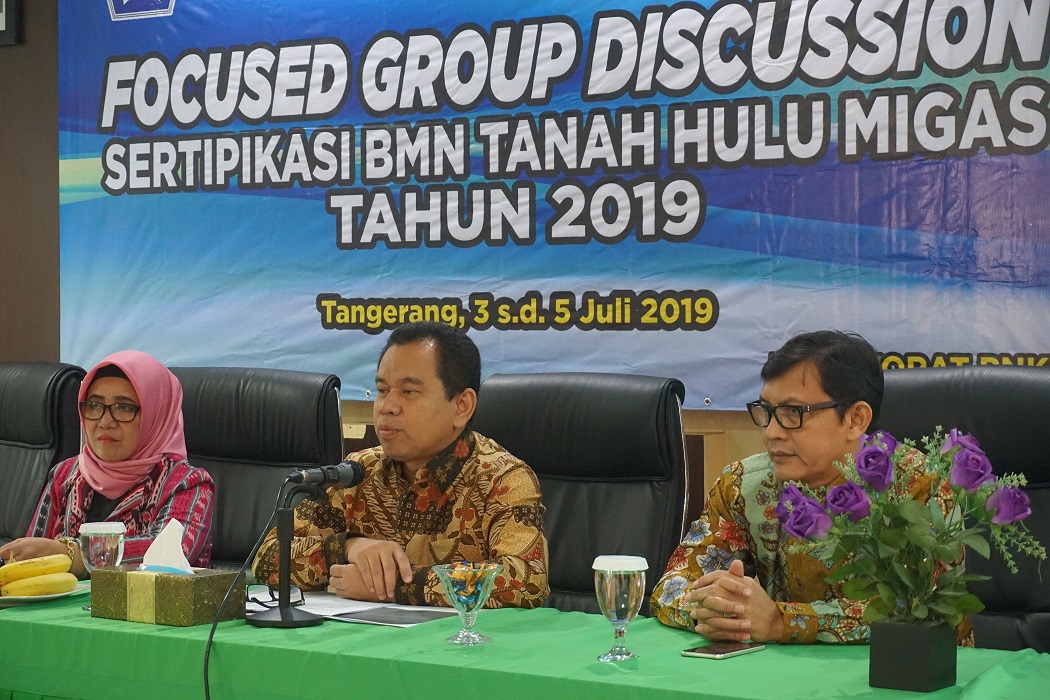 Focused Group Discussion, Sertipikasi BMN Tanah Hulu Migas Tahun 2019