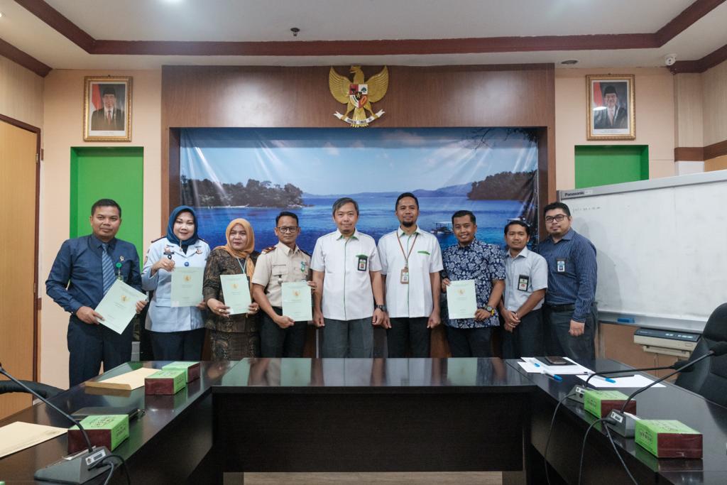 Serah Terima Dokumen Kepemilikan BMN Eks BRR NAD-Nias