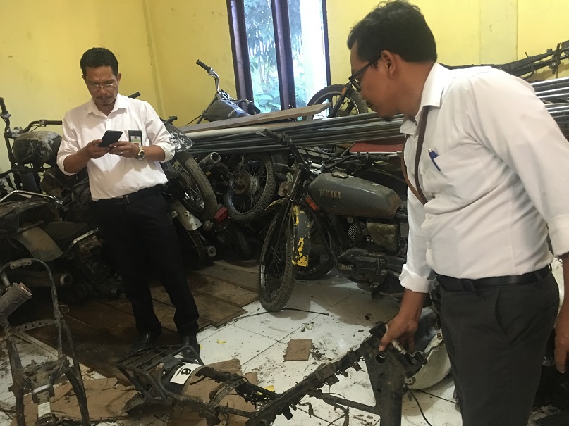 Penilaian dalam rangka Penghapusan BMN Polres Tana Toraja