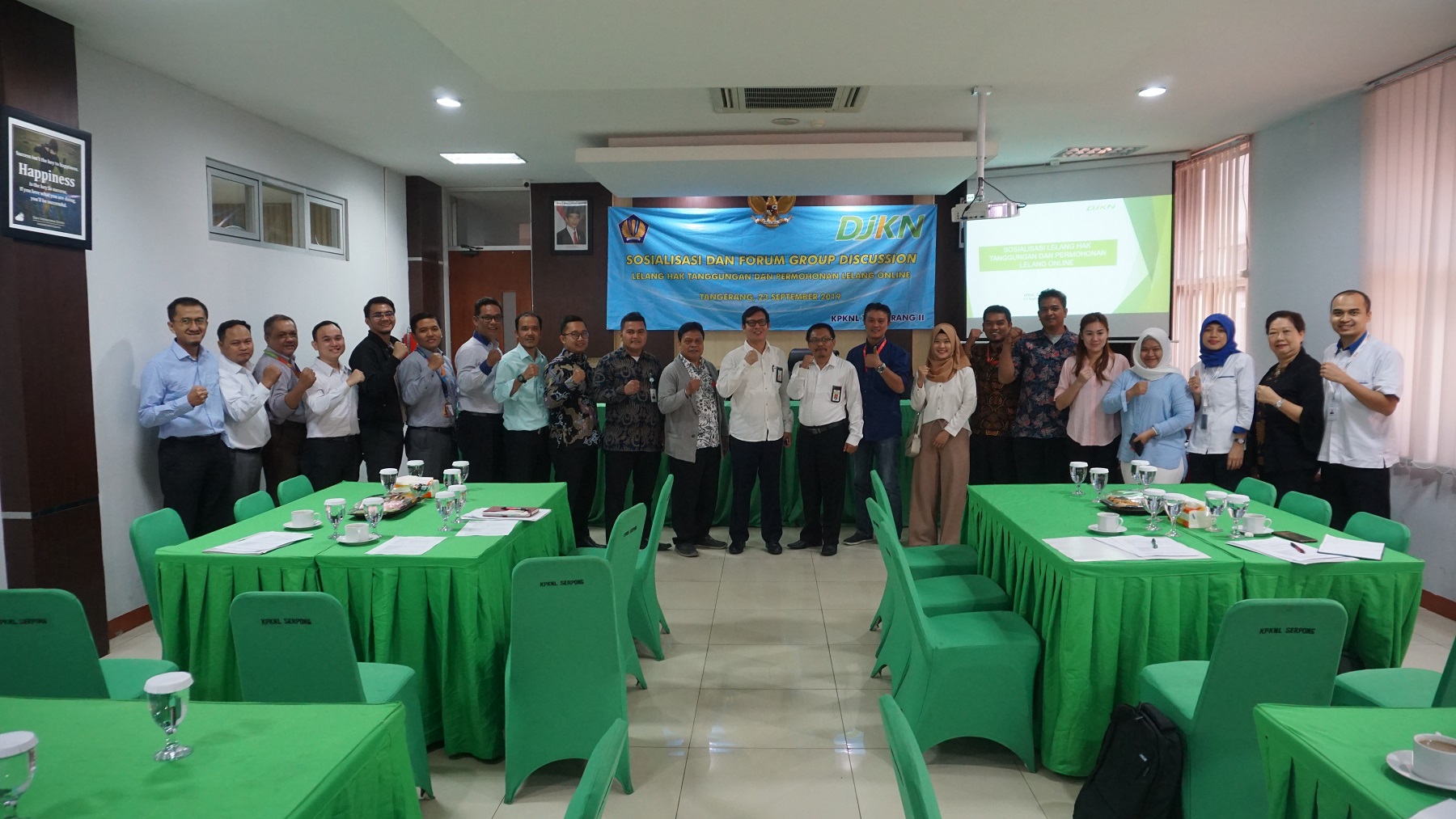 Tingkatkan Edukasi Lelang, KPKNL Tangerang II Adakan FGD dengan Stakeholders