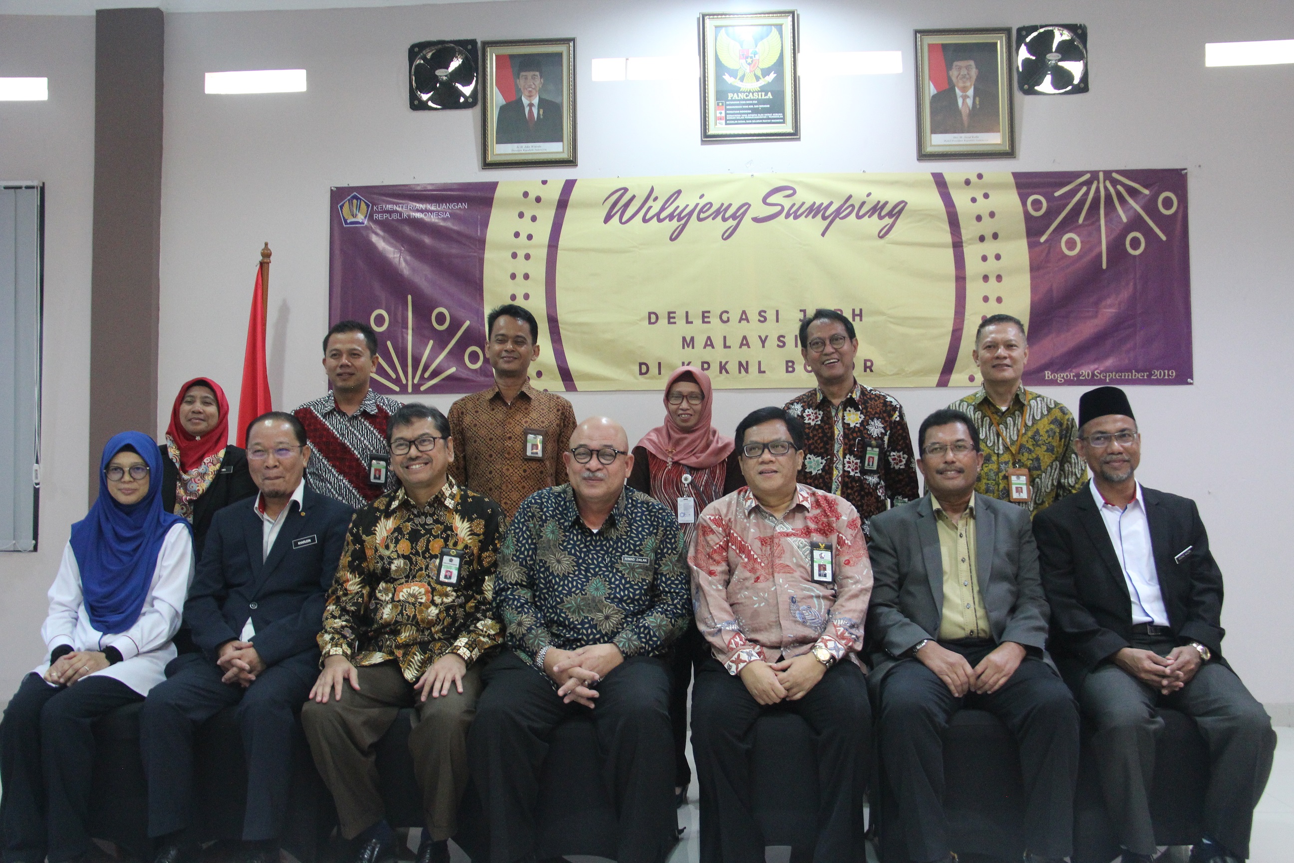 KPKNL Bogor Terima Kunjungan Delegasi JPPH Malaysia