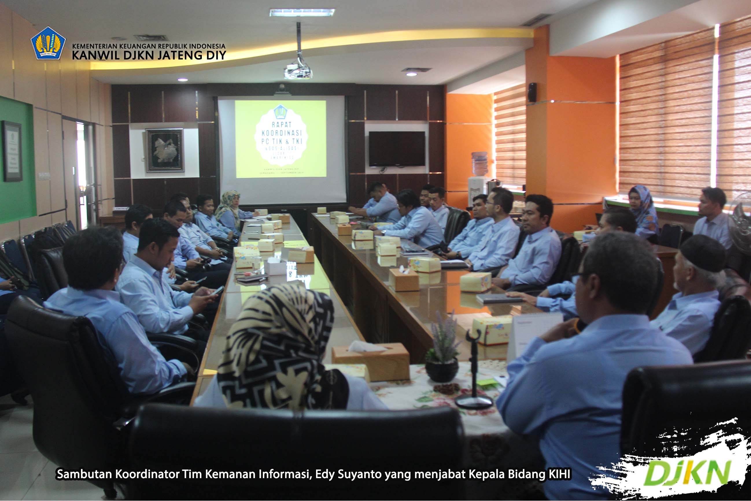 Undang KPTIK BMN Semarang dan Gelar Rapat Koordinasi, Kanwil Harap  Peran PIC TIK dan Tim Kemanan Informasi Optimal 