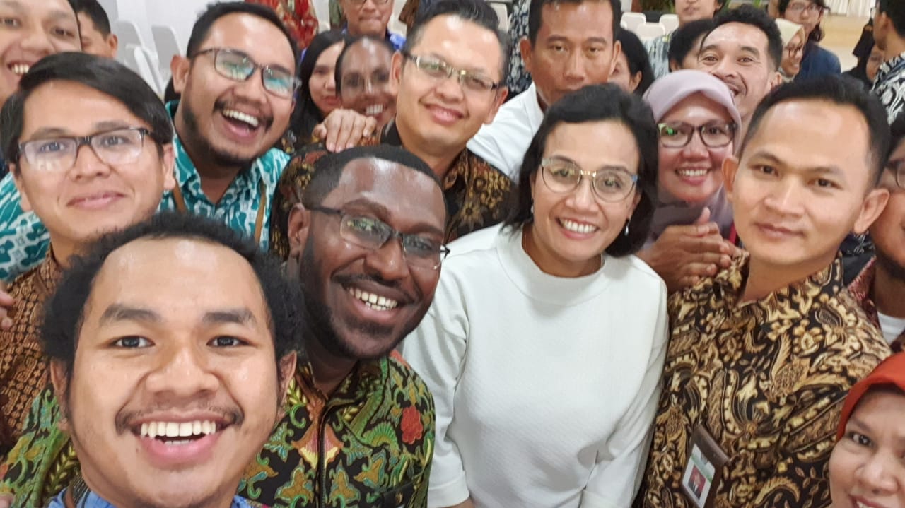 Kunjungi Jayapura, Menkeu Berharap Pegawai Kemenkeu jadi Perekat NKRI