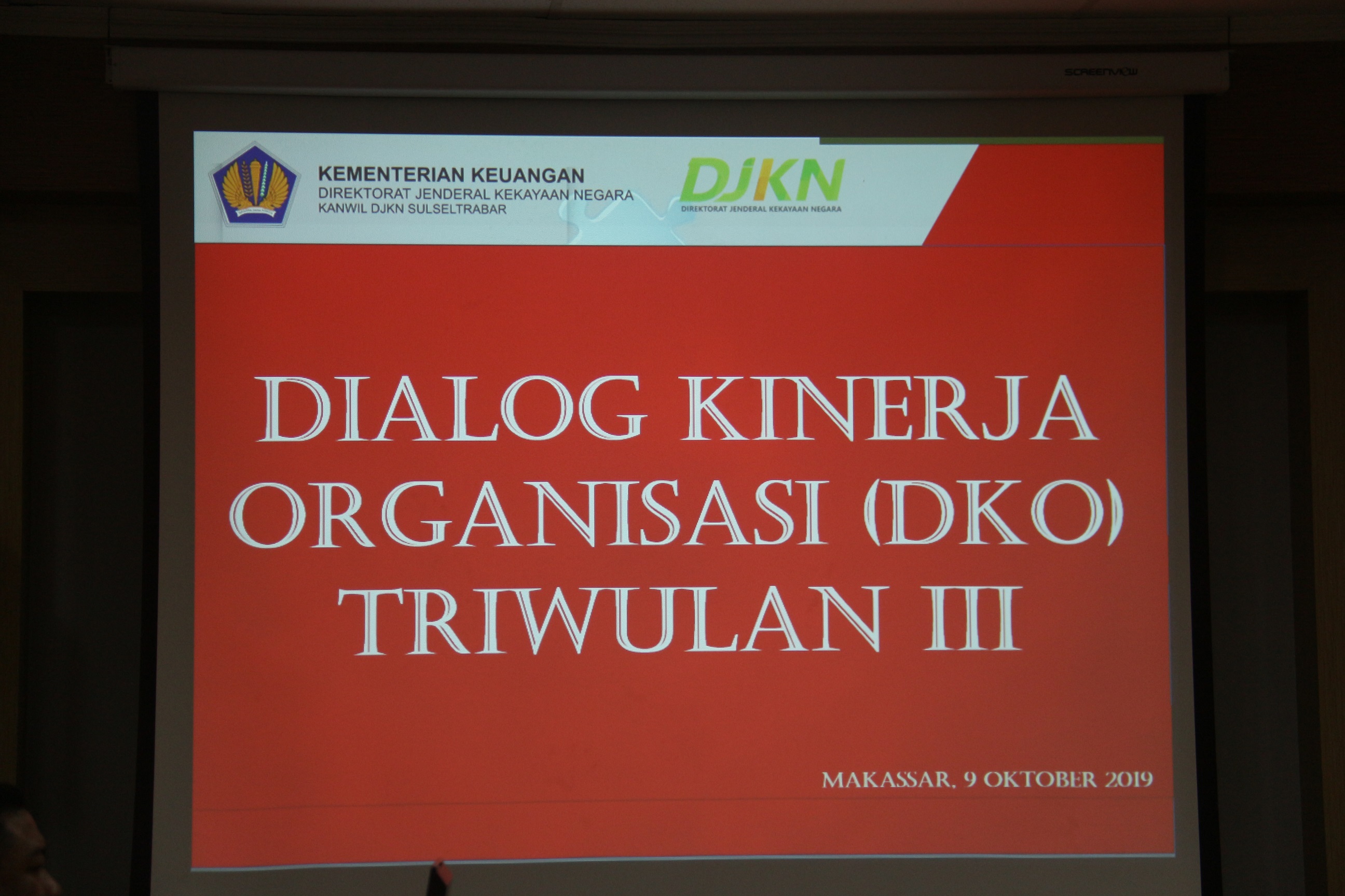 DKO Triwulan III Tahun 2019: NKO Sebesar 104,19%