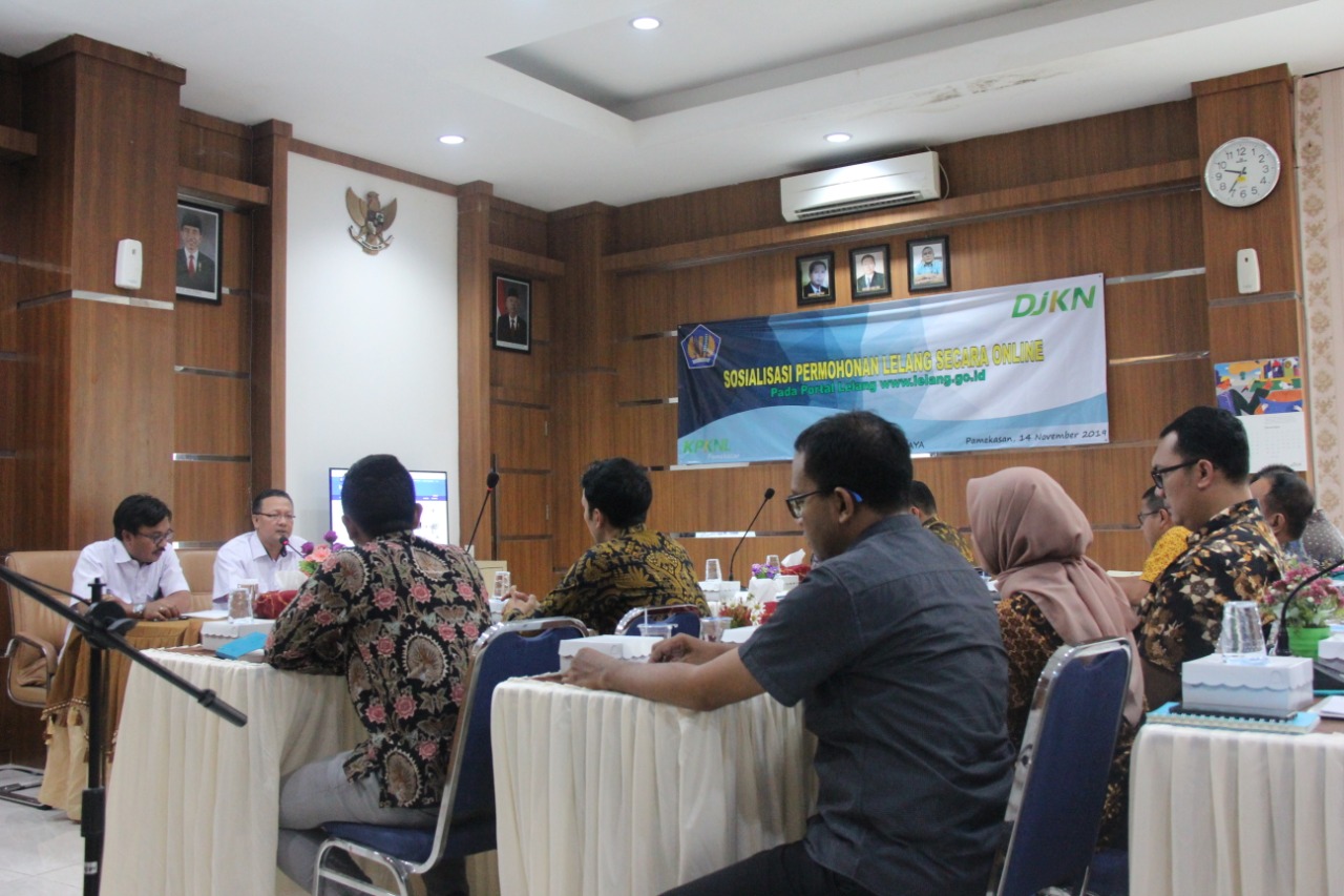 Menuju Digitalisasi, KPKNL Pamekasan Adakan Sosialisasi Permohonan Lelang Online
