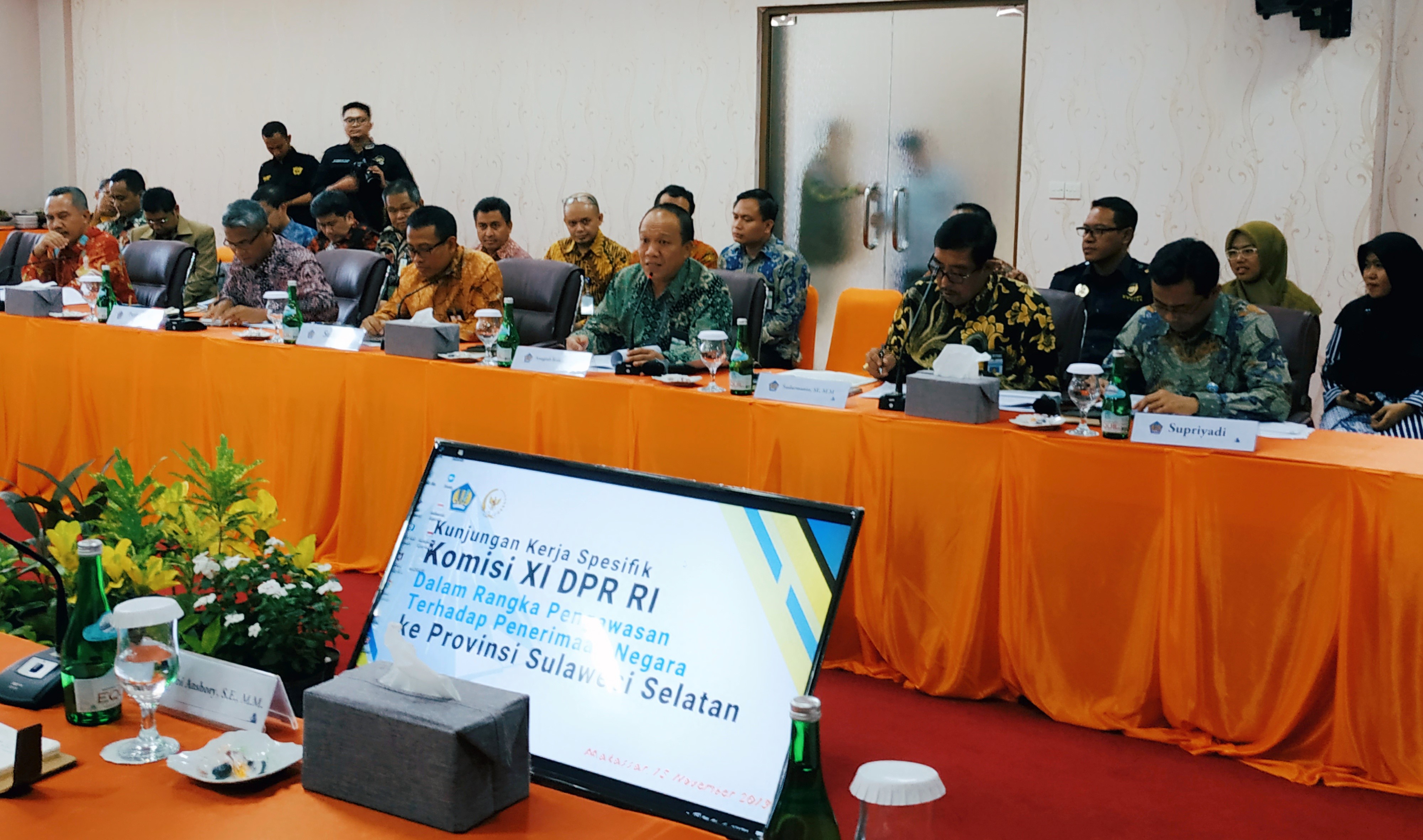 Penerimaan Negara dari Sulawesi Selatan Menjadi Perhatian Komisi XI DPR RI