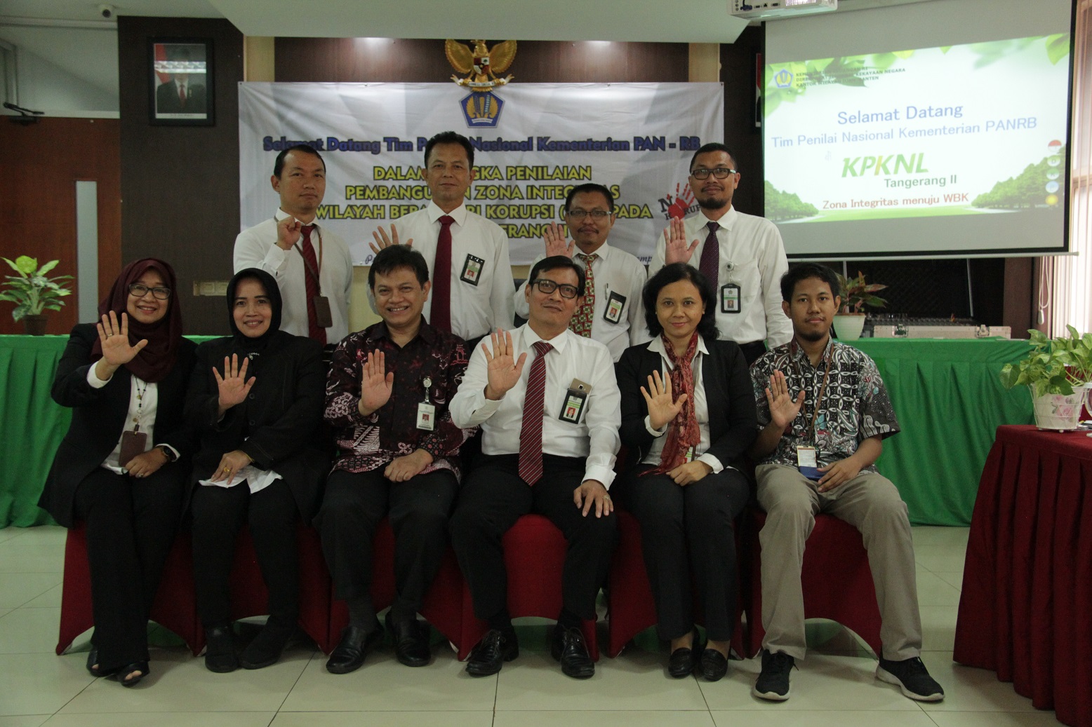 Pembangunan Zona Integritas KPKNL Tangerang II Telah Masuki Tahap Akhir