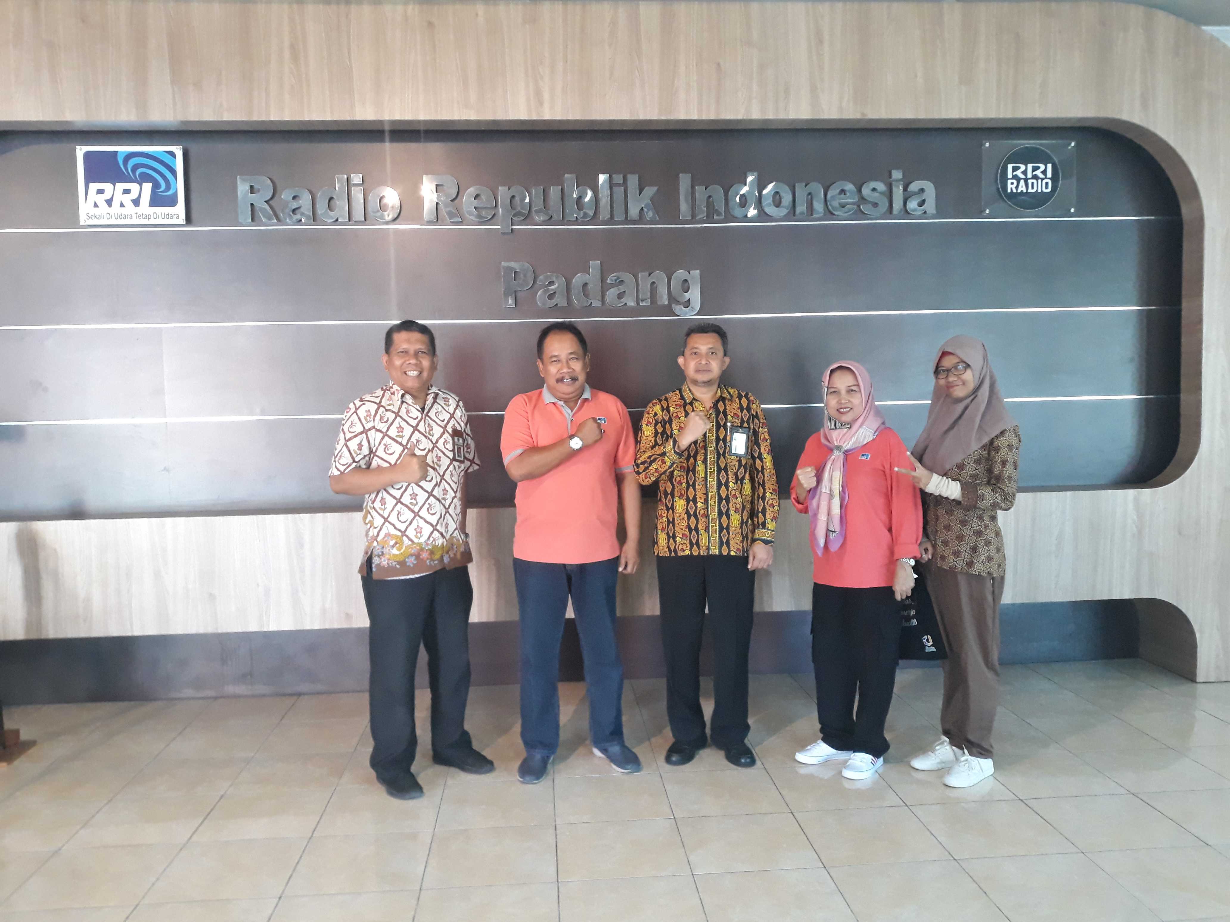 Sosialisasikan Tusi DJKN, KPKNL Padang berkoordinasi dengan RRI Padang