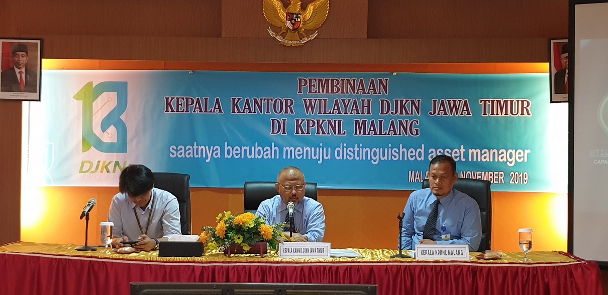 Kunjungan Kerja  dan Pengarahan Kepala  Kanwil DJKN Jawa Timur di KPKNL Malang