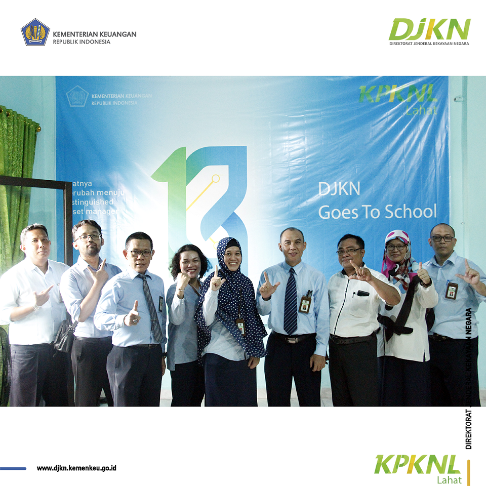 KPKNL Lahat Goes To SMK Negeri 2 Lahat