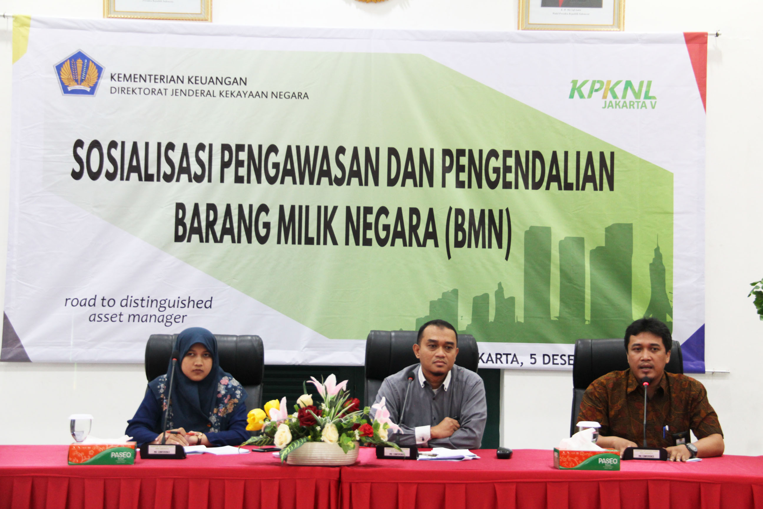 Tingkatkan Sinergi, KPKNL Jakarta V Gelar Sosialisasi Pengawasan dan  Pengendalian BMN