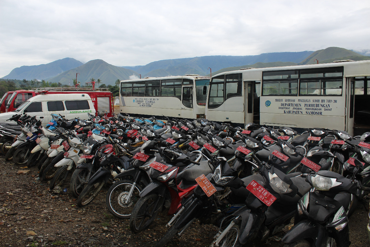 Menutup Tahun 2019, KPKNL Pematangsiantar Lelang Kendaraan Aset Pemkab Samosir  