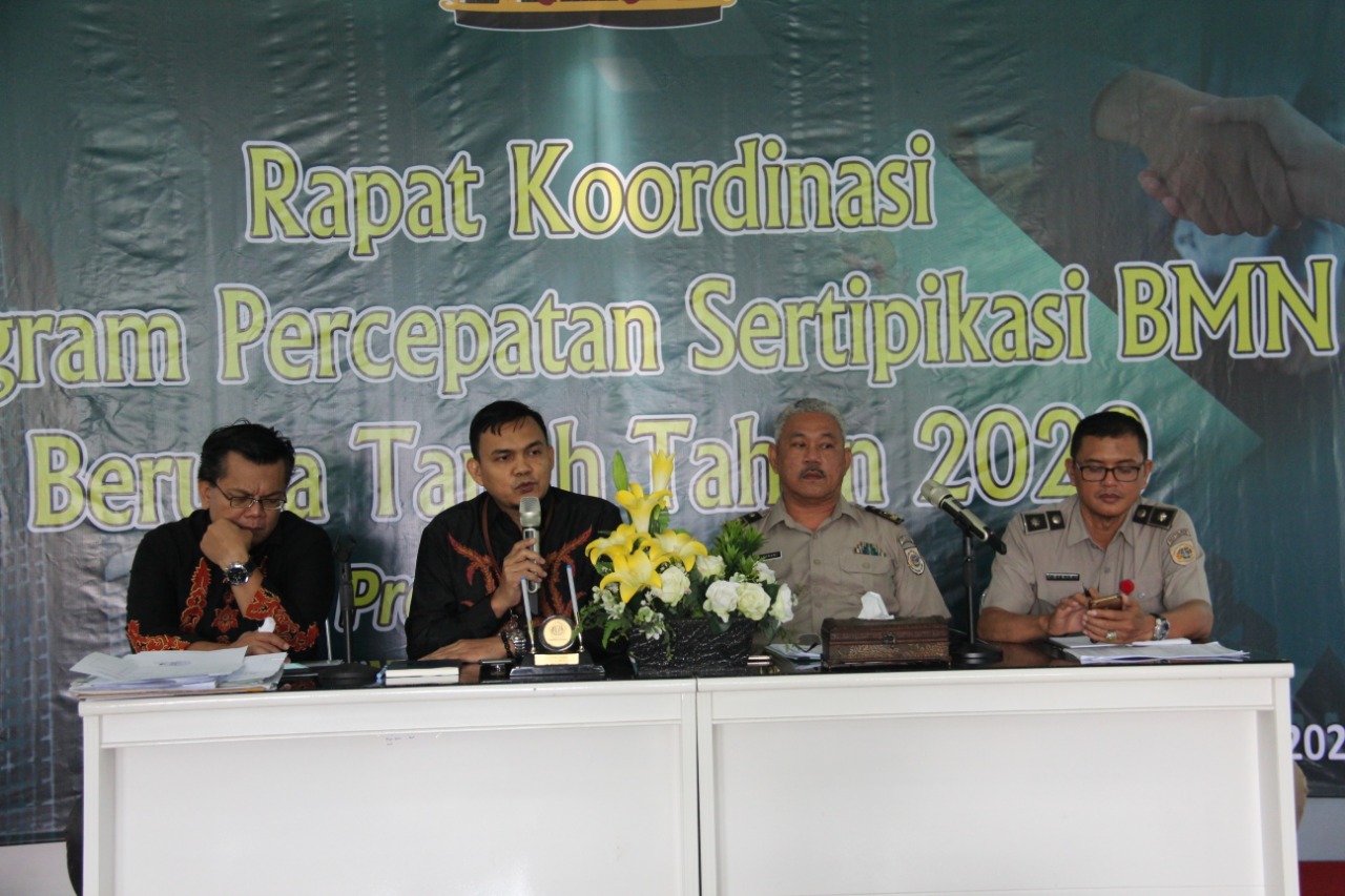 Sinergi Kanwil DJKN Lamkulu dan Kanwil ATR/BPN Provinsi Lampung Dukung Sertipikasi BMN Berupa Tanah Tahun 2020