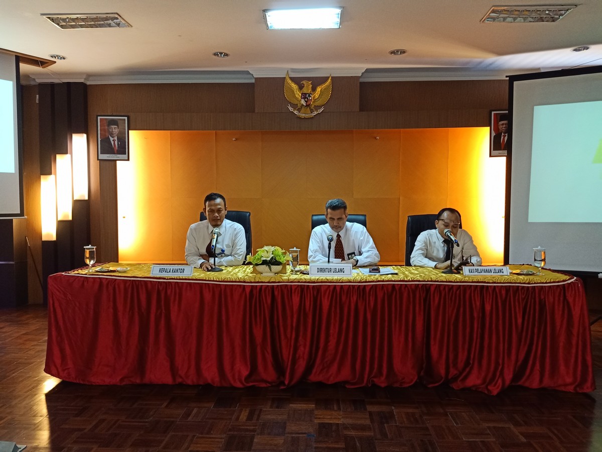 Proses Lelang Lebih Efektif dan Efisien melalui Digitalisasi Lelang Kunjungan Kerja Direktur Lelang DJKN di KPKNL Malang