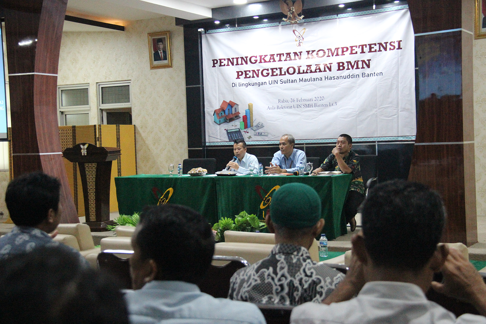 Peningkatan Kompetensi Pengelolaan BMN Pada UIN Sultan Maulana Hasanuddin Banten