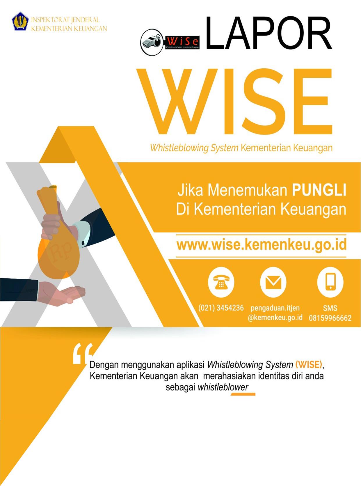 Whistleblowing System Kementerian Keuangan (WiSe)