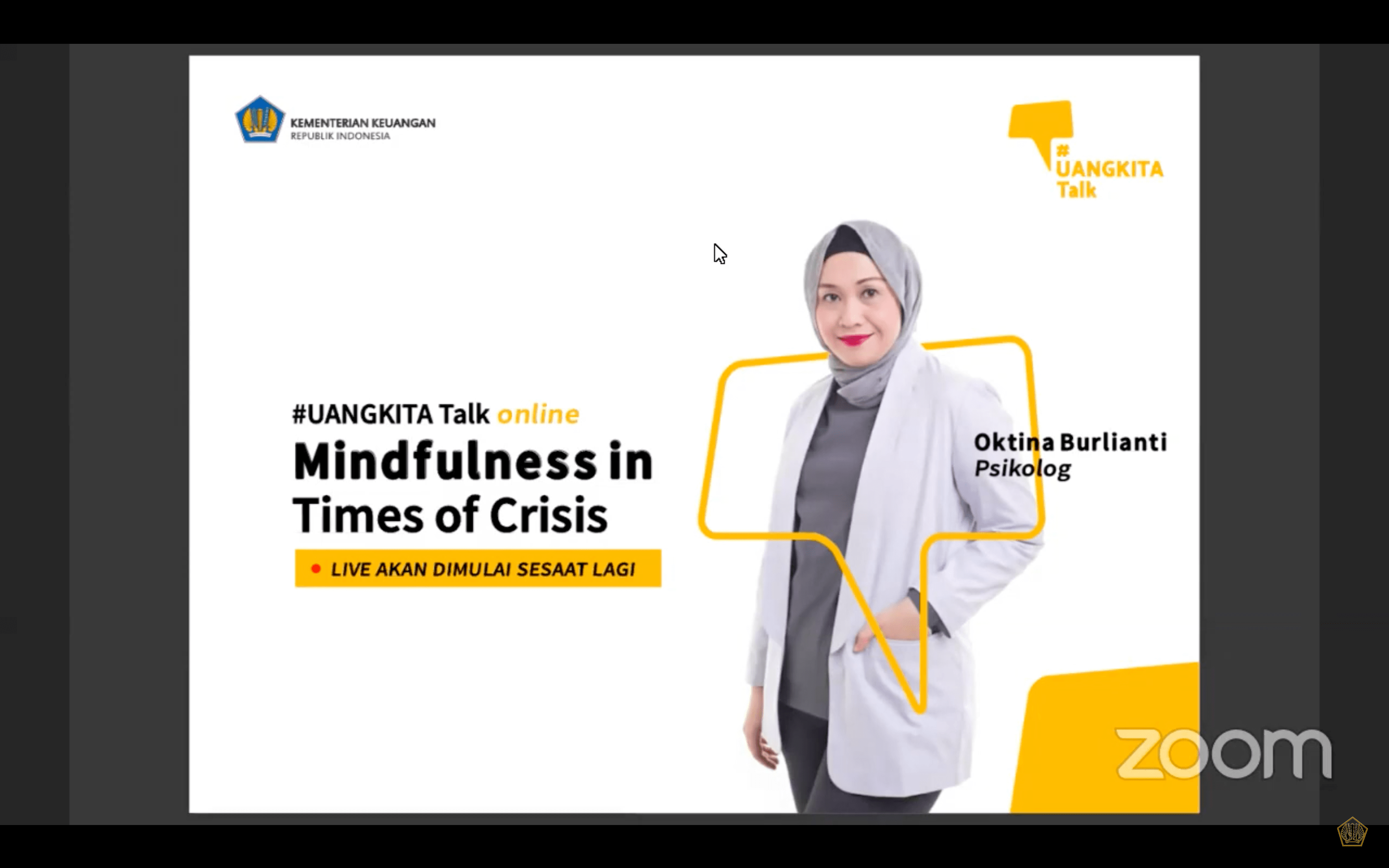 Adakan Talkshow #UangKitaTalk, Kemenkeu Ajak Pegawainya Lebih Peduli dengan Kesehatan Mental