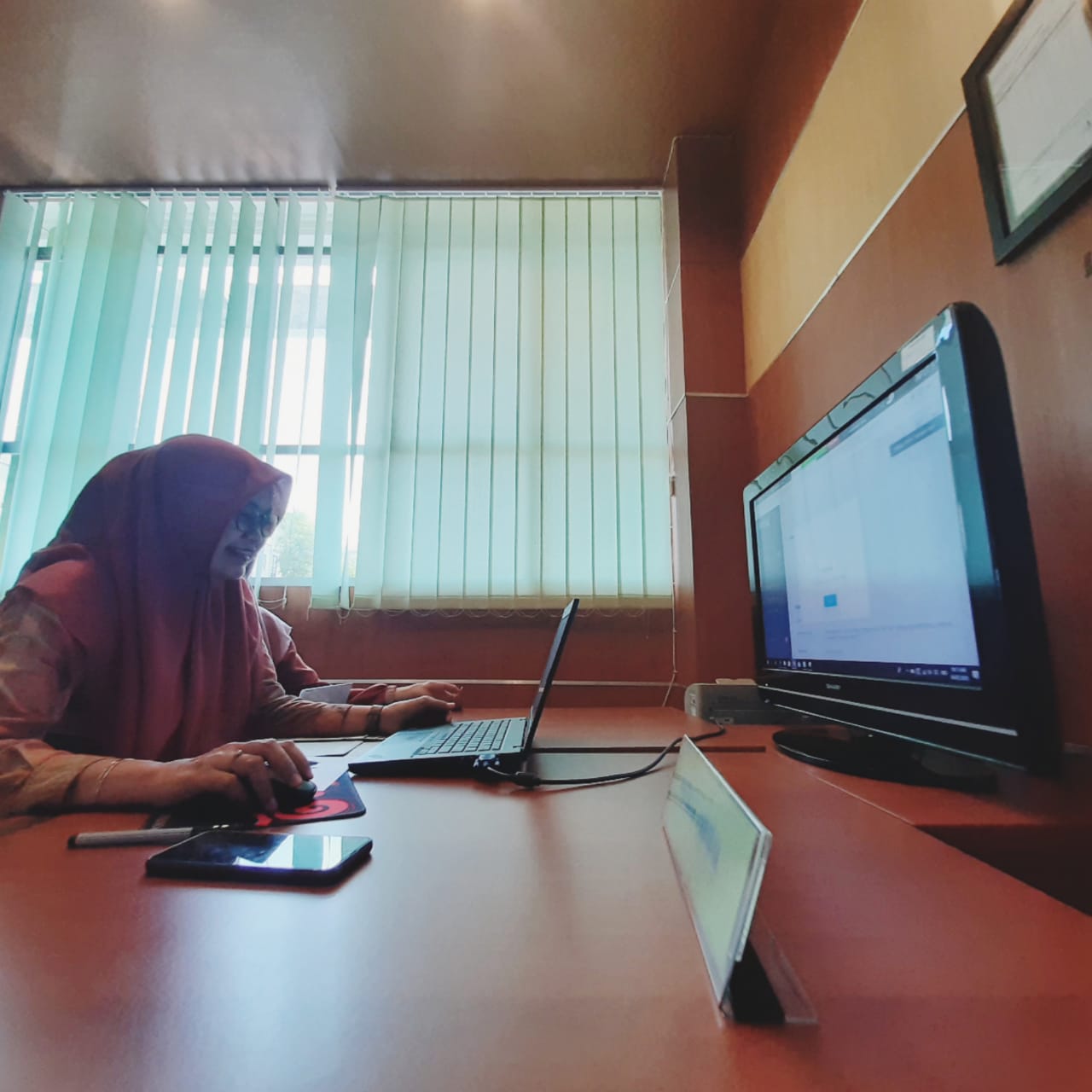 KPKNL Palangka Raya Melaksanakan Lelang melalui Zoom