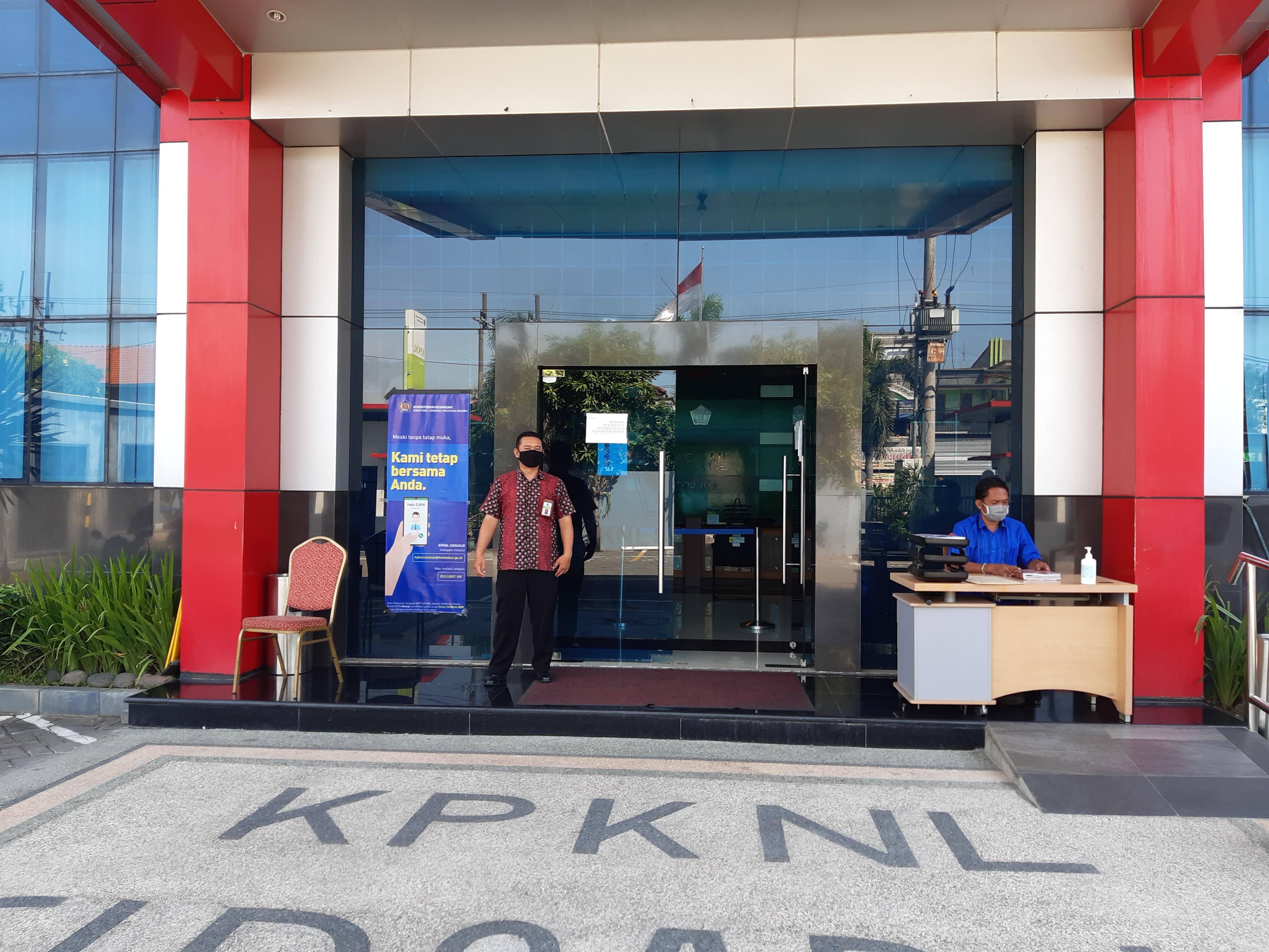 KPKNL Sidoarjo  Semangat   Melayani  Di Tengah  Pandemi