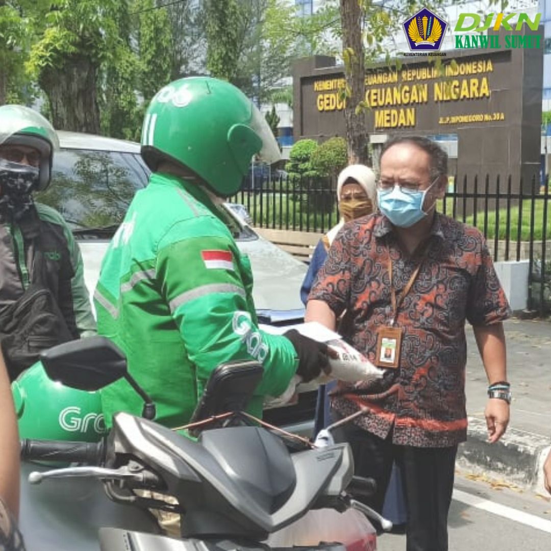 Peduli COVID-19, Sejumlah Kantor Vertikal DJKN Gelar Aksi Sosial