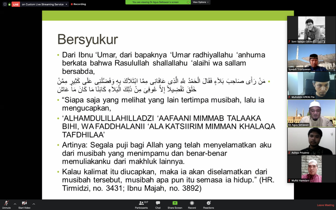 Nuzulul Quran, Momentum Maknai COVID-19