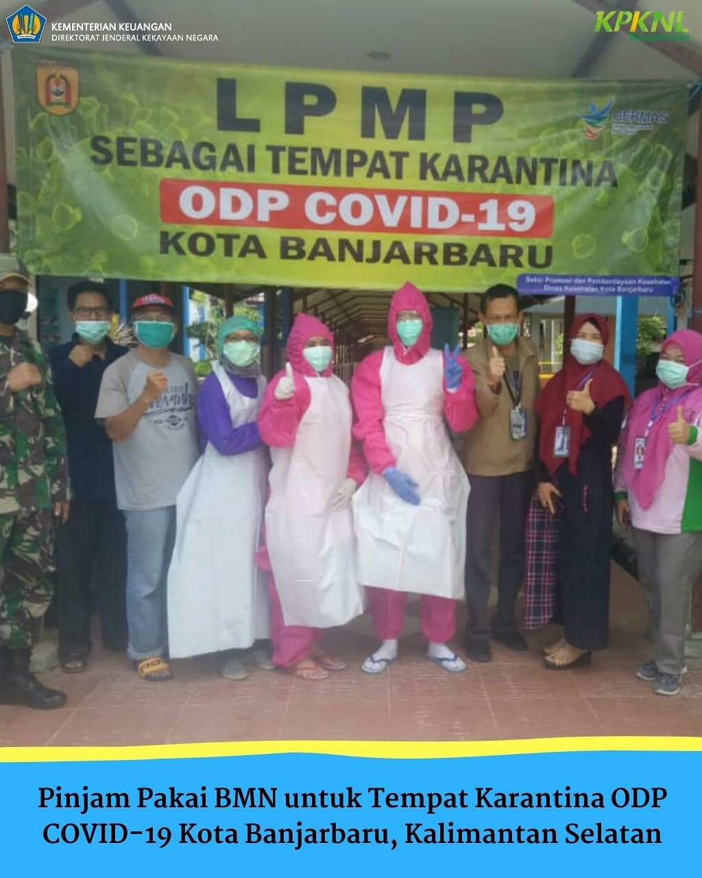 DJKN Terbitkan Persetujuan Pinjam Pakai Aset Negara untuk Karantina ODP