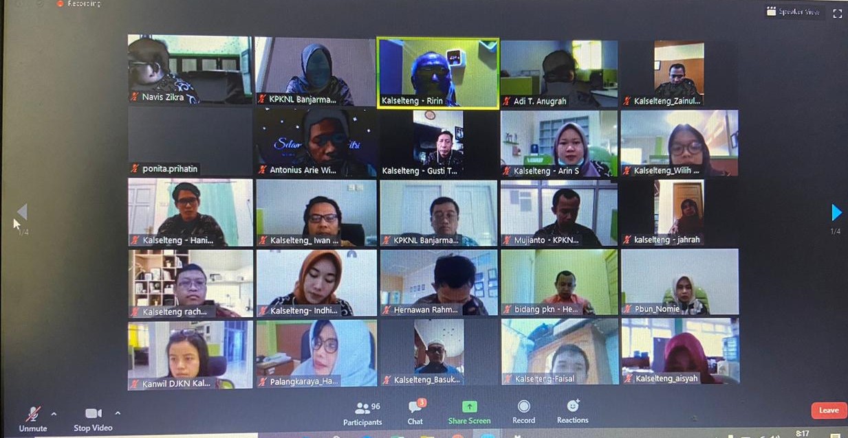 Halal Bihalal Kanwil DJKN Kalimantan Selatan dan Tengah: Tingkatkan Komunikasi Antar Pegawai