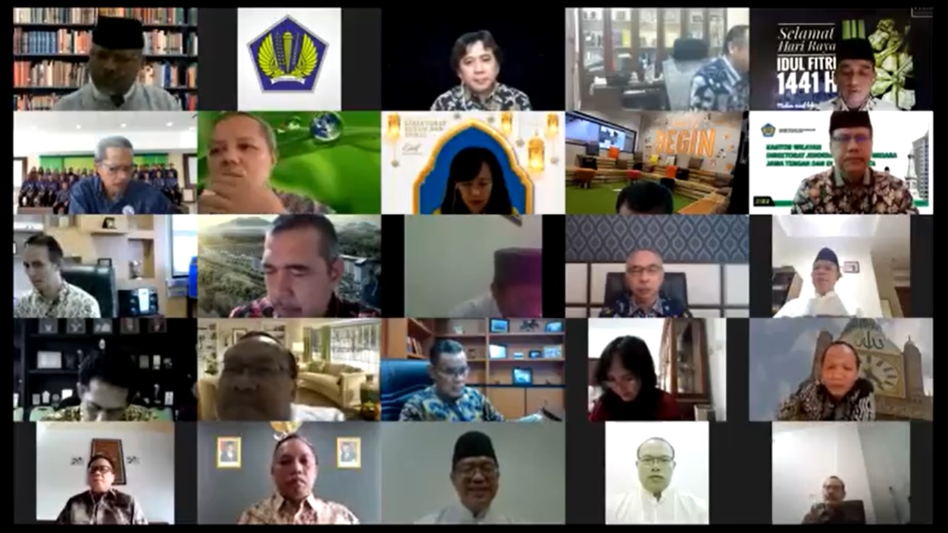 DJKN Gelar Silaturrahmi Idul Fitri Virtual