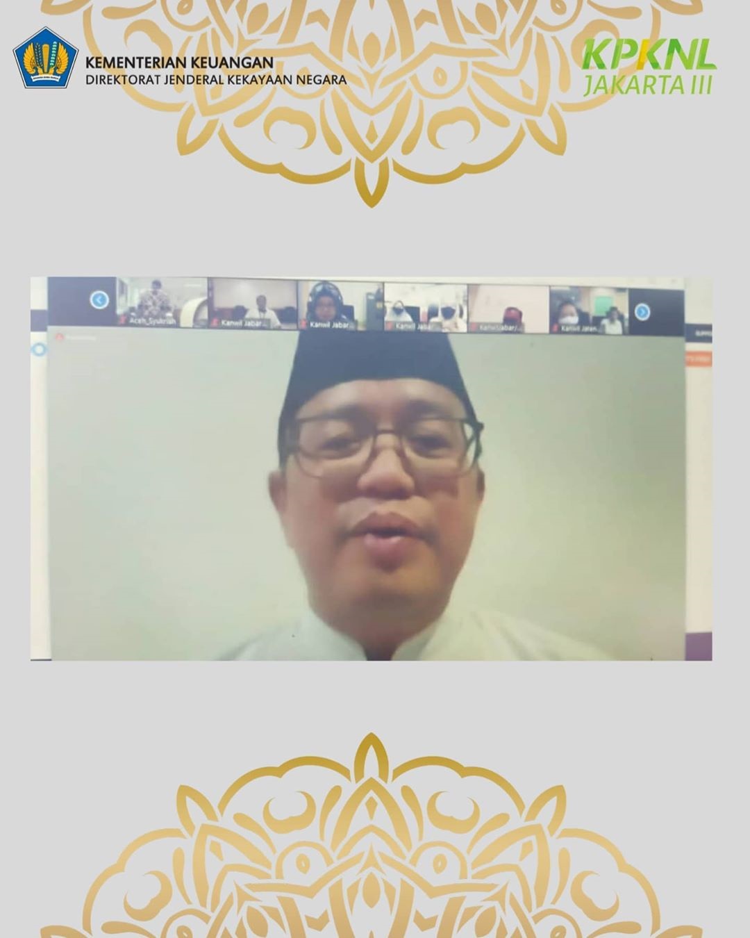 Halal Bihalal Keluarga Besar DJKN dan KPKNL Jakarta III