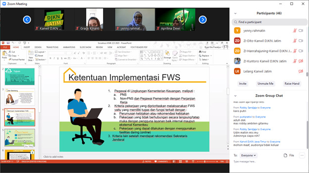 Flexible Working Space, Pola Kerja Baru Kementerian Keuangan RI