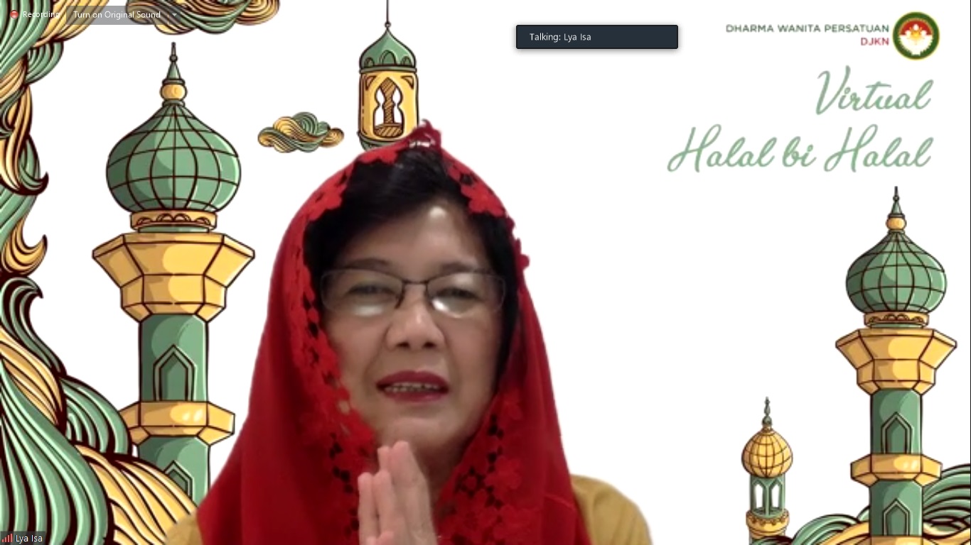 Halal Bi Halal DWP Eratkan Silaturrahmi Keluarga DJKN