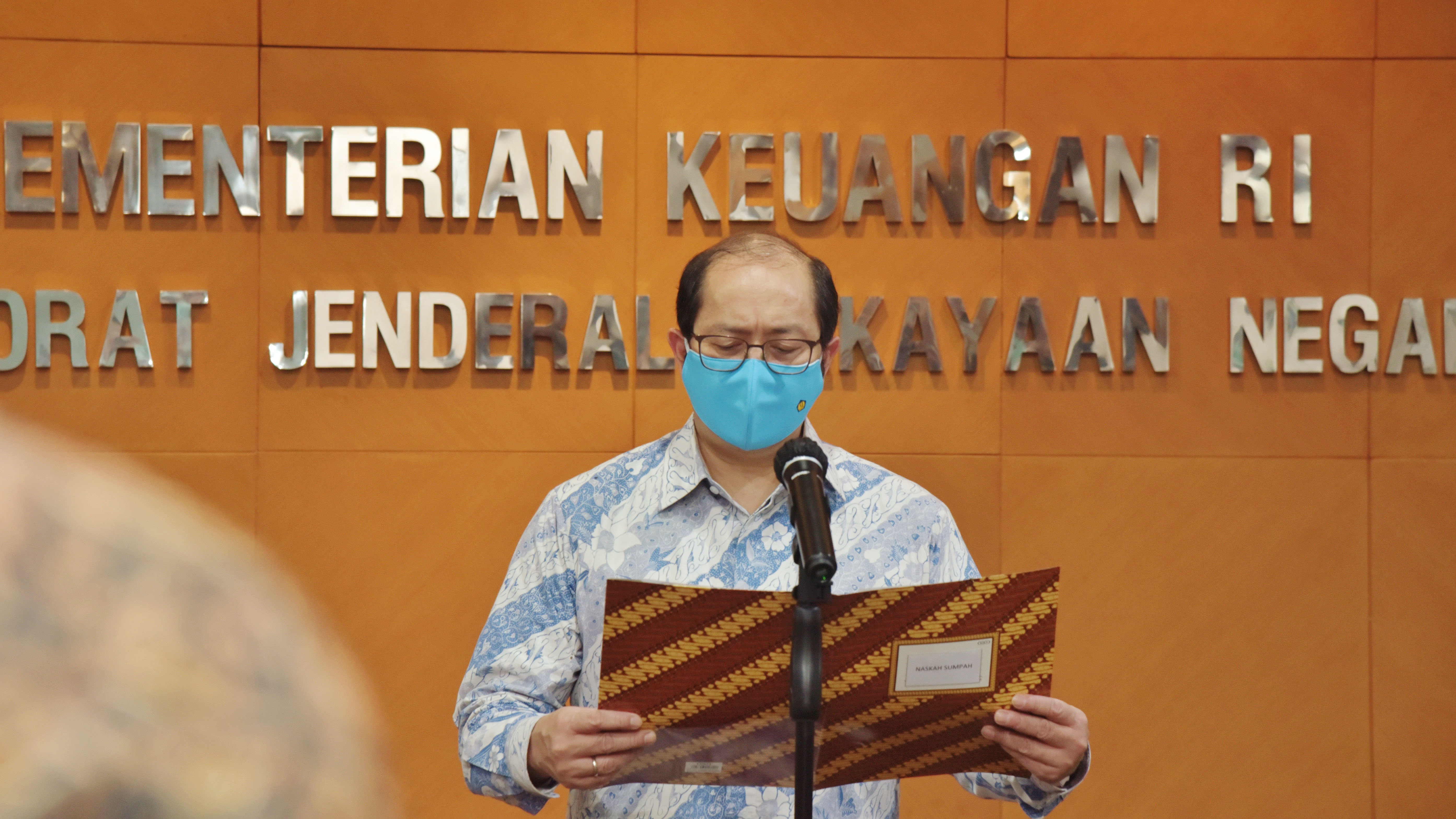 Lantik 61 Jafung Pelelang, Dirjen KN : Ini Merupakan Langkah Progresif DJKN Sesuai Amanat Presiden