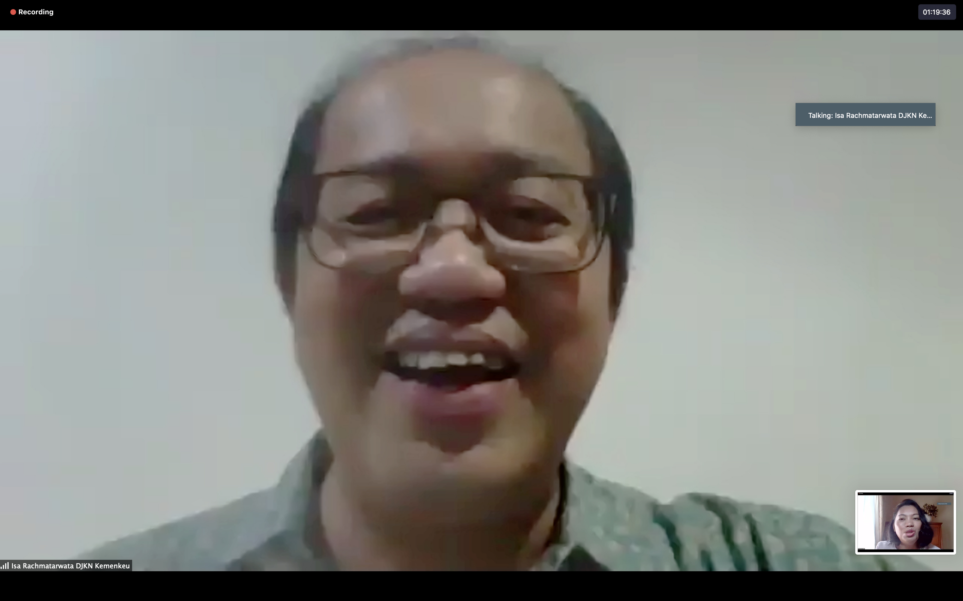 Bangun Kedekatan dengan Pegawainya, DirjenKN Kunjungi KPKNL Ambon dan Pangkalpinang Secara Virtual