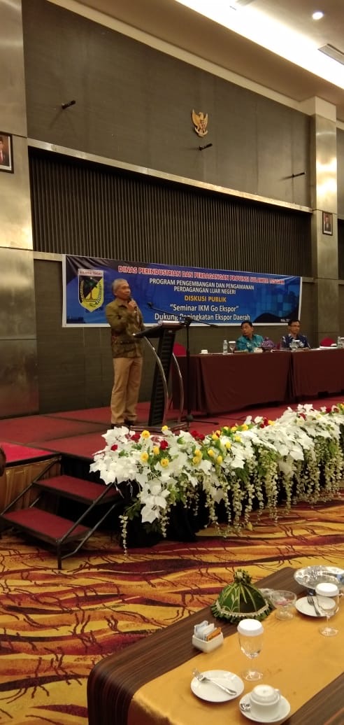 KPKNL Palu kenalkan Lelang pada Seminar IKM Sulawesi Tengah Go Ekspor