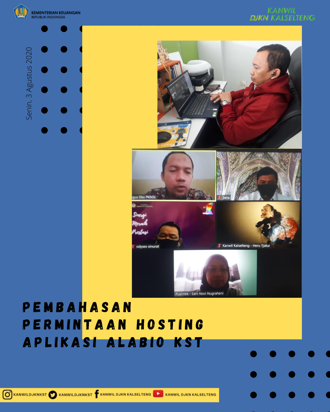 Pembahasan Hosting Aplikasi ALABIO KST