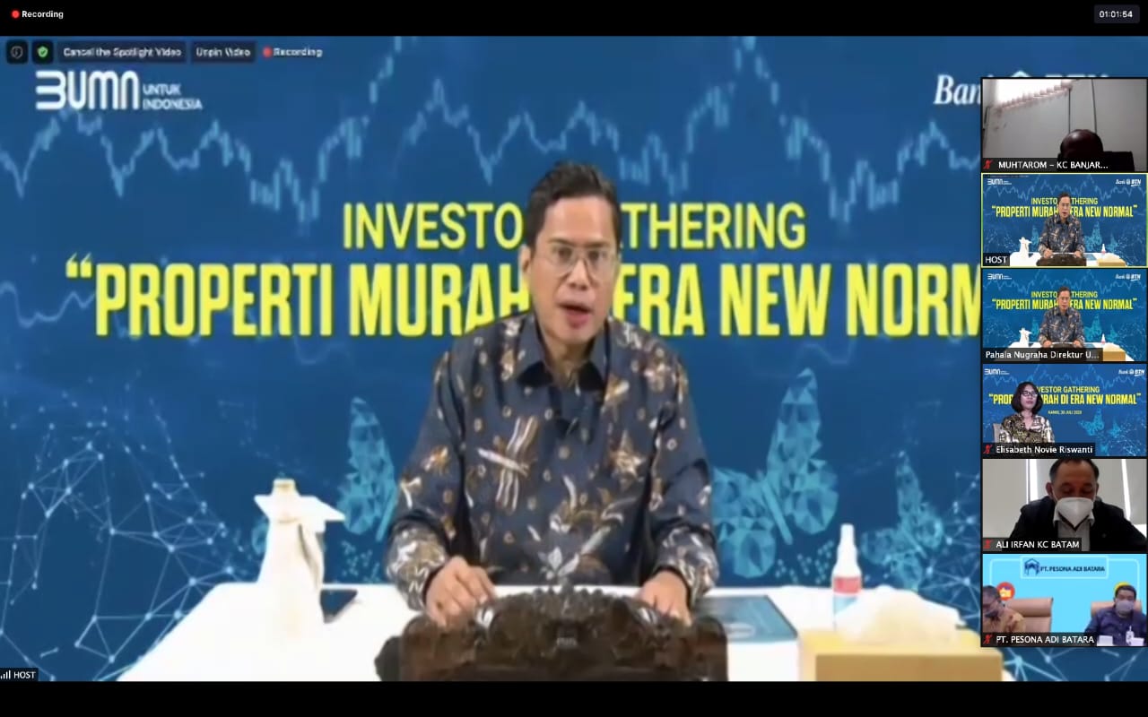 DJKN Dukung PT BTN Tekan NPL Melalui Lelang