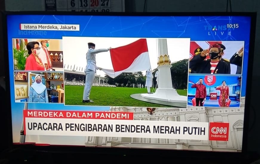 Peringatan Kemerdekaan RI ke 75 &ldquo; Jadilah Pahlawan  - pahlawan Kemanusiaan &rdquo;
