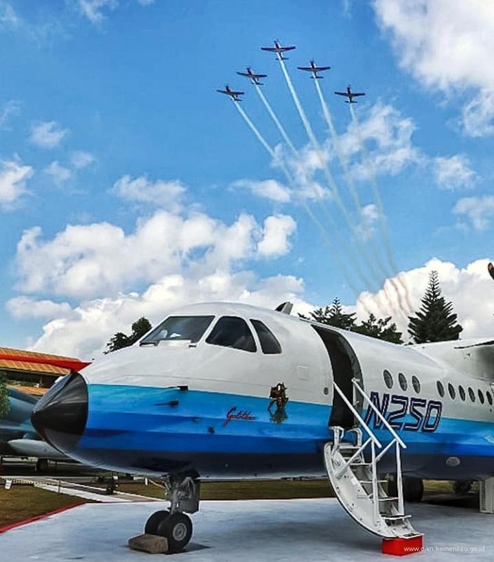 Gatotkaca Pensiun di Museum Pusat TNI AU Dirgantara Yogyakarta