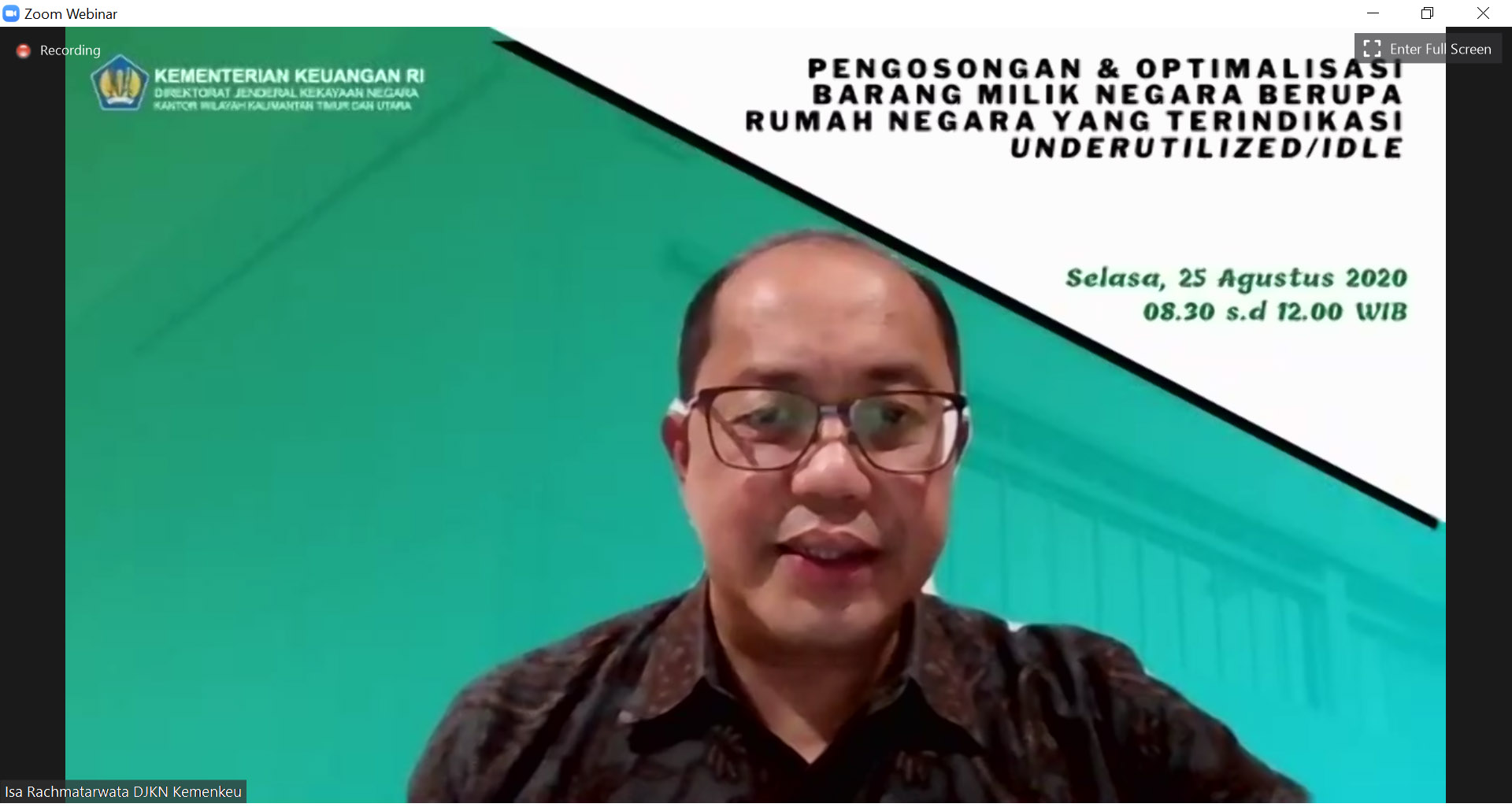 Dirjen KN: Bukan Berapa Jumlah Asetnya, Tapi Bagaimana Mengelolanya