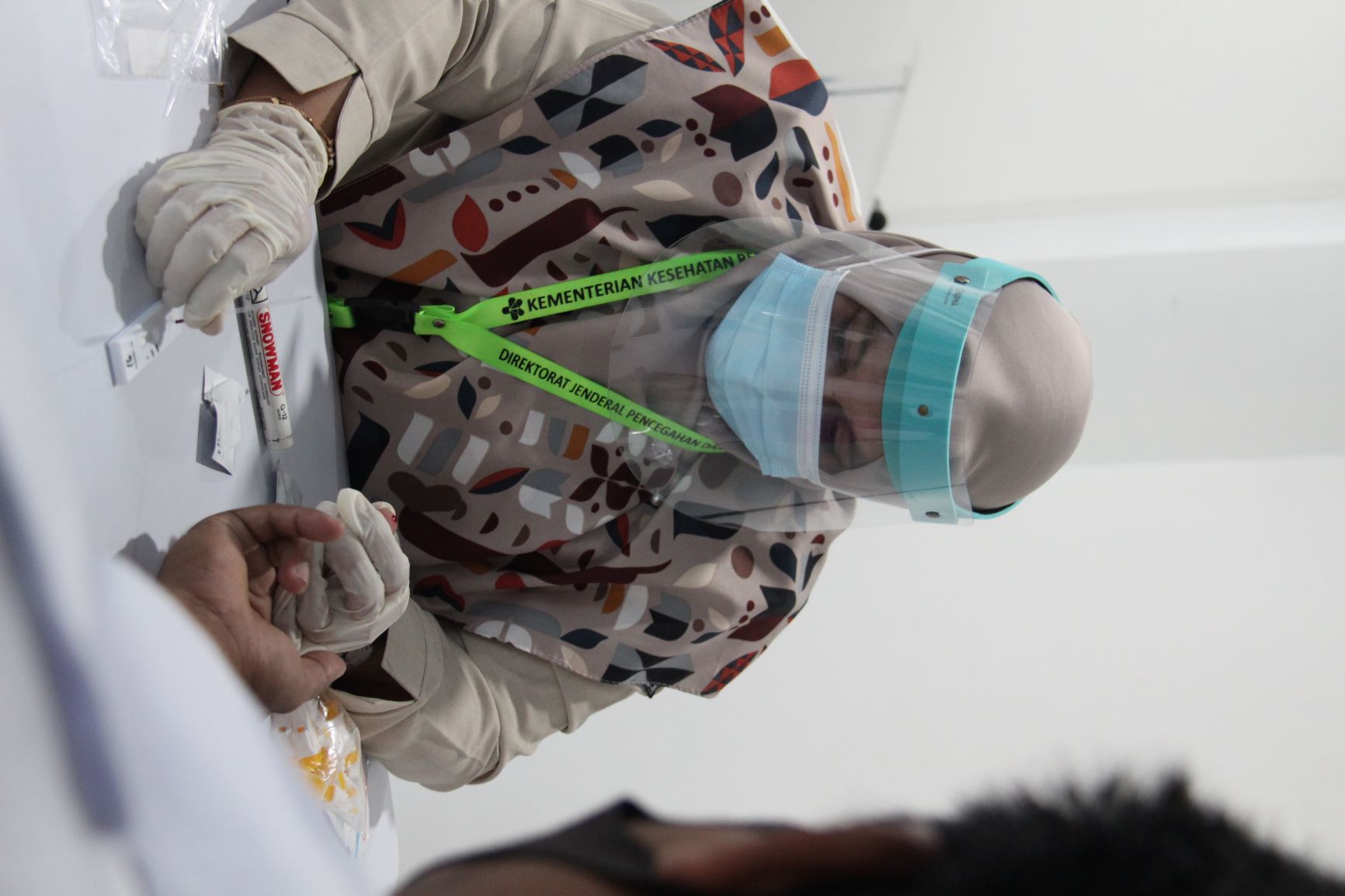 Pastikan Kondisi Pegawai, KPKNL Ternate Gelar Rapid Test