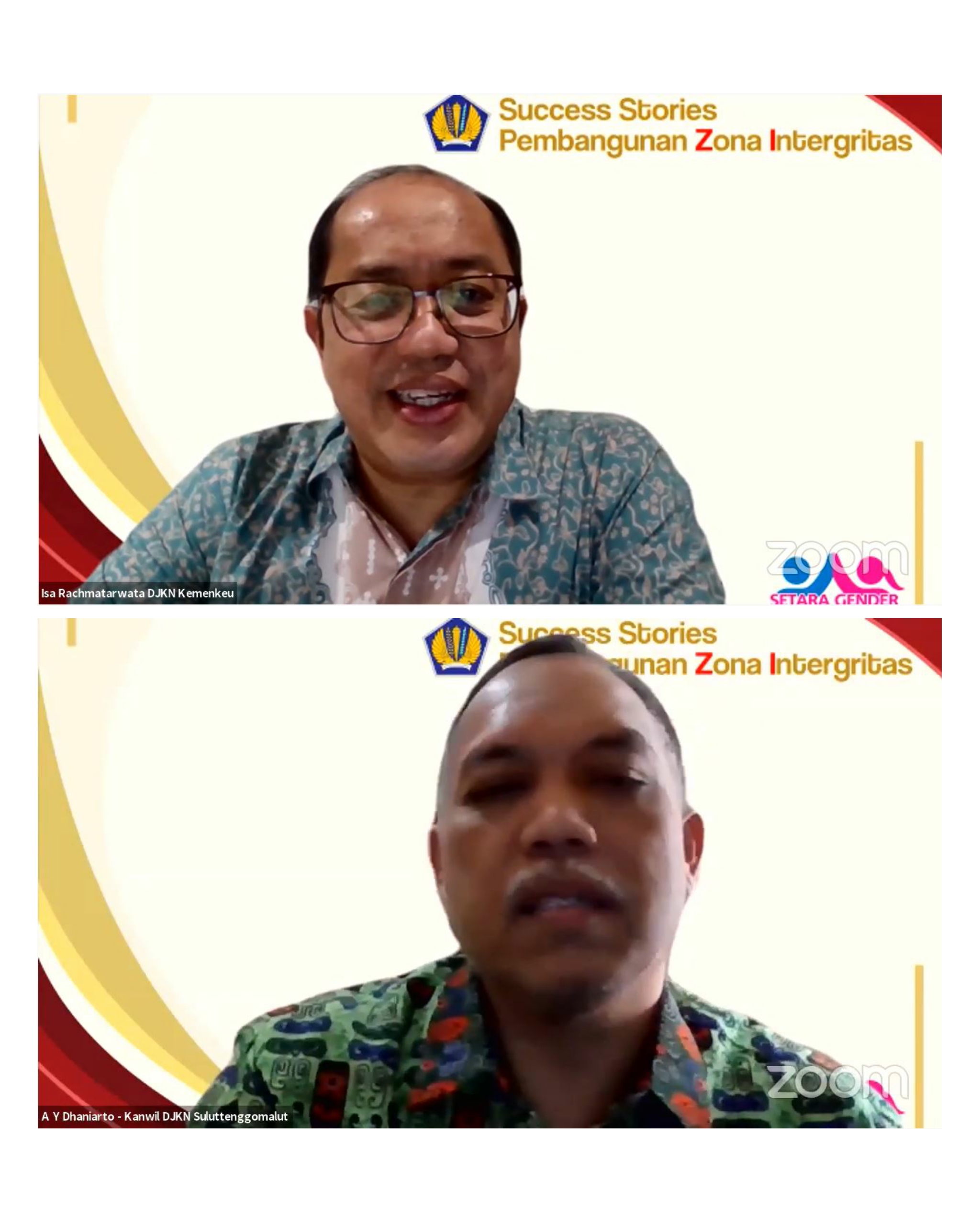 Webinar KPKNL Ternate, Dirjen KN: Ciptakan Situasi Organisasi yang Lebih Baik dan Efisien dalam Berkarya