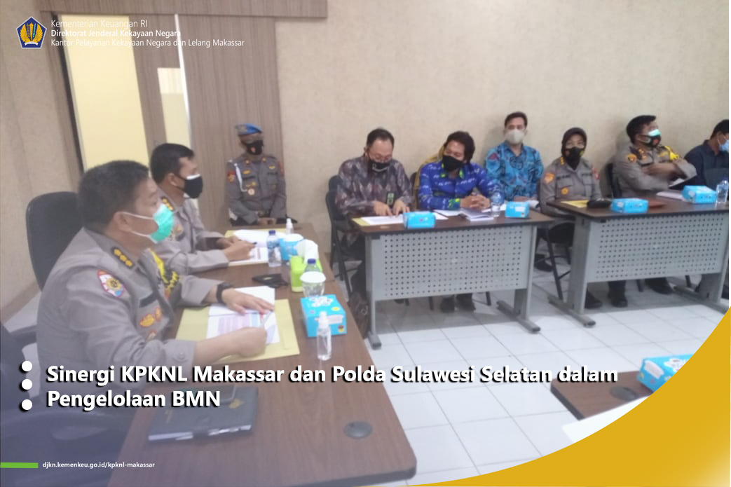 Sinergi KPKNL Makassar dan Polda Sulawesi Selatan dalam Pengelolaan BMN