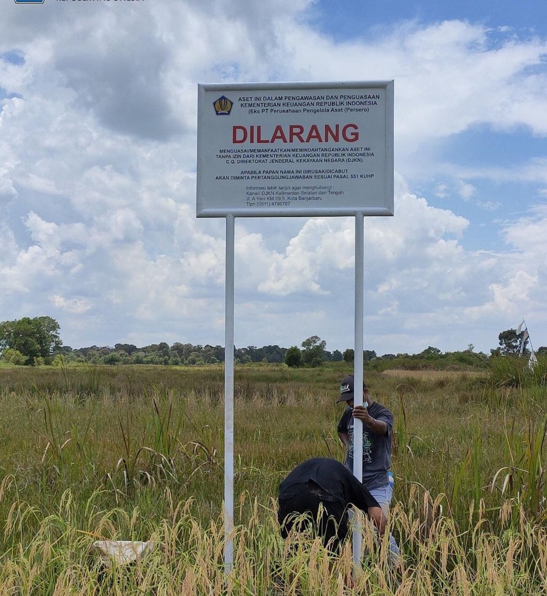  Pengamanan aset proprti eks. P.T. Perusahaan Pengelola Aset (Persero) 