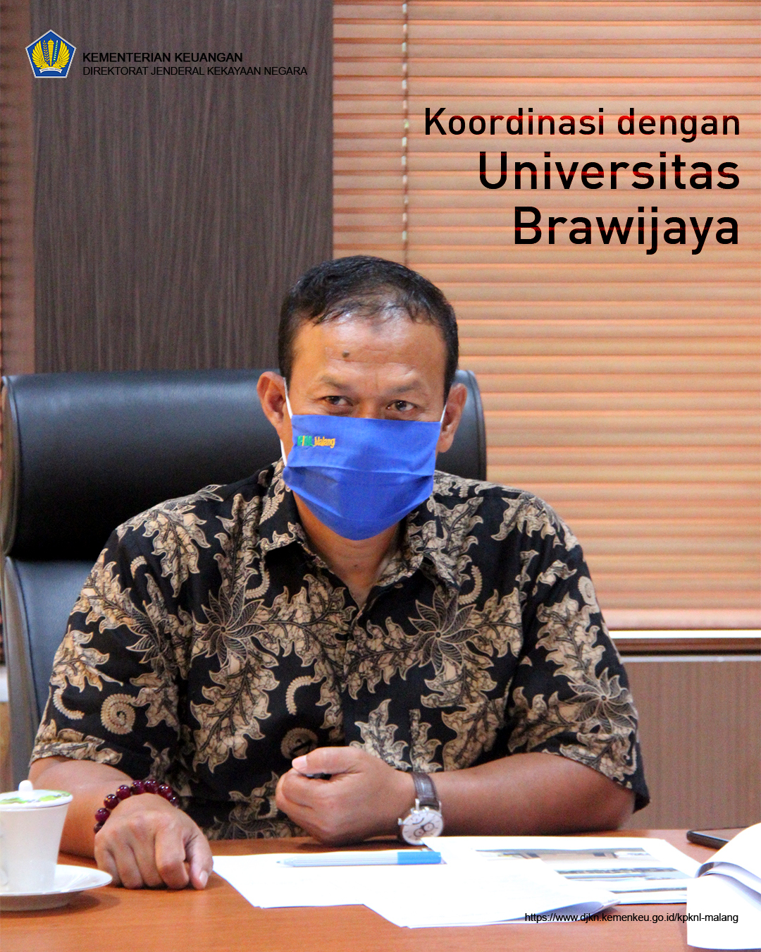 Koordinasi dengan Universitas Brawijaya Malang
